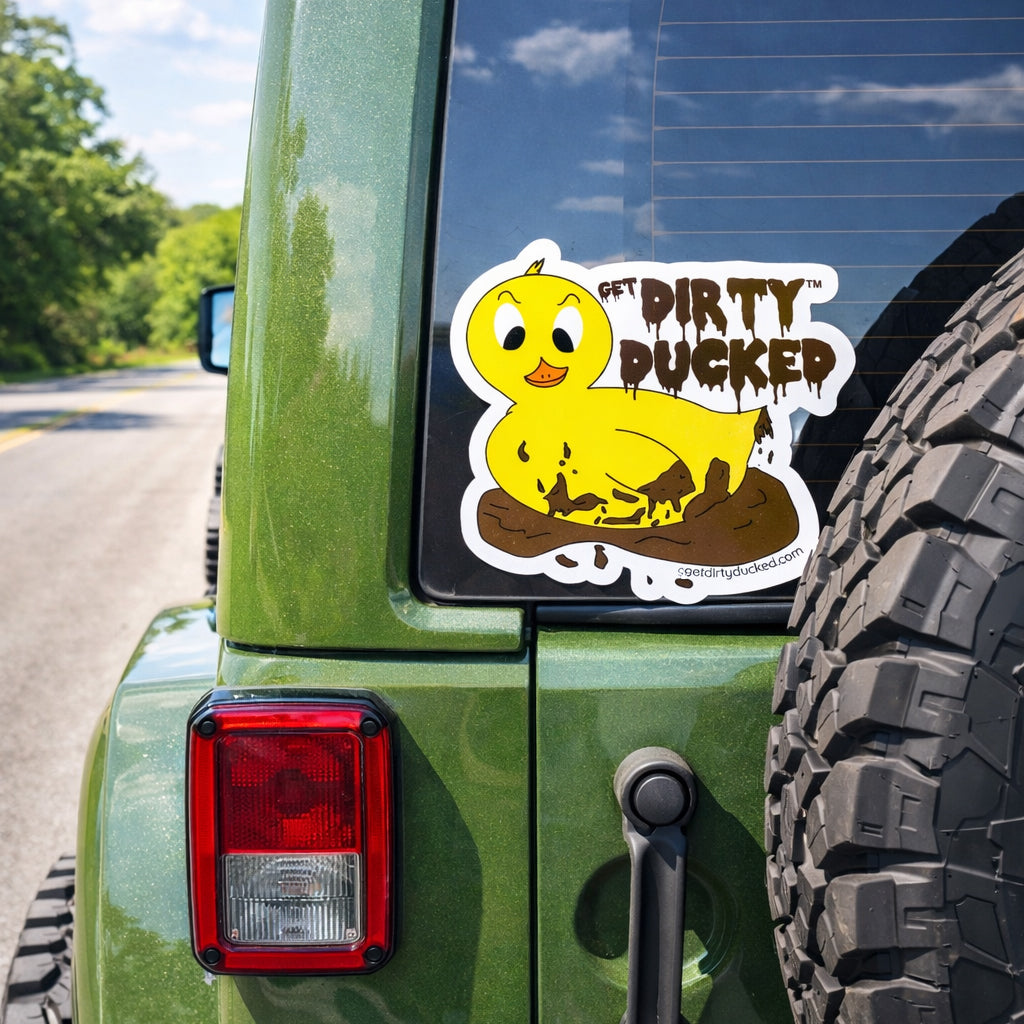 GET DIRTY DUCKED DECAL